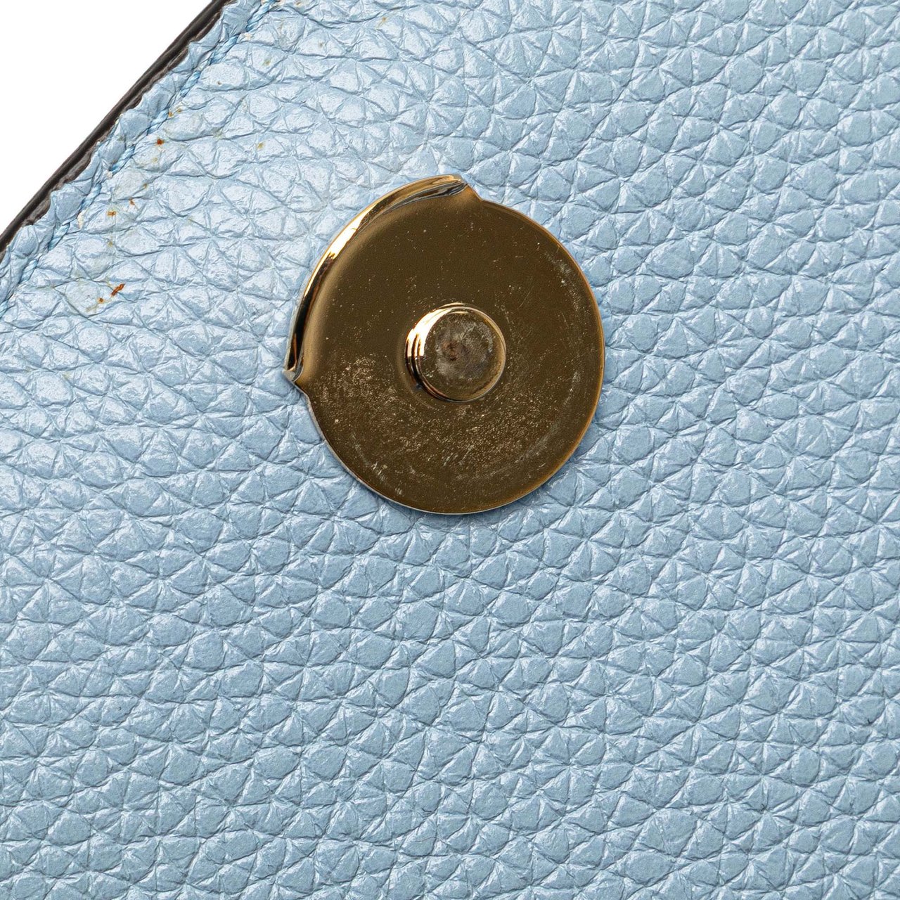 Gucci Small Leather Zumi Satchel Blauw