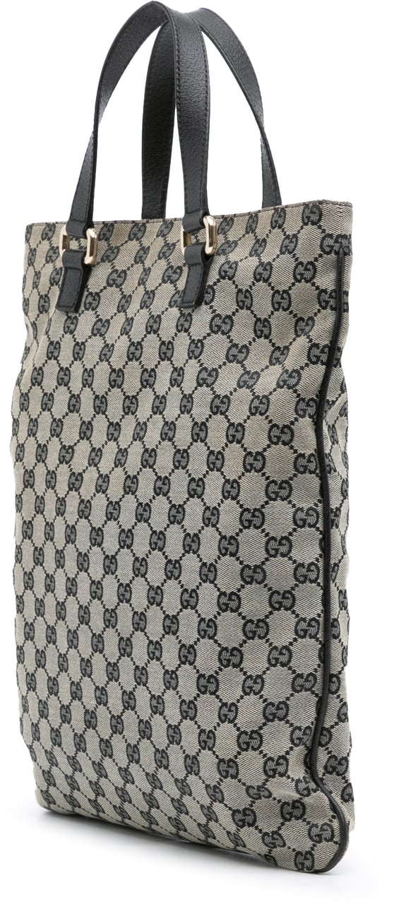 Gucci GG Canvas Tote Bruin