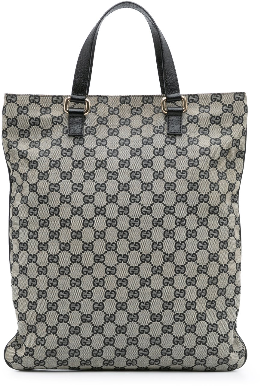 Gucci GG Canvas Tote Bruin