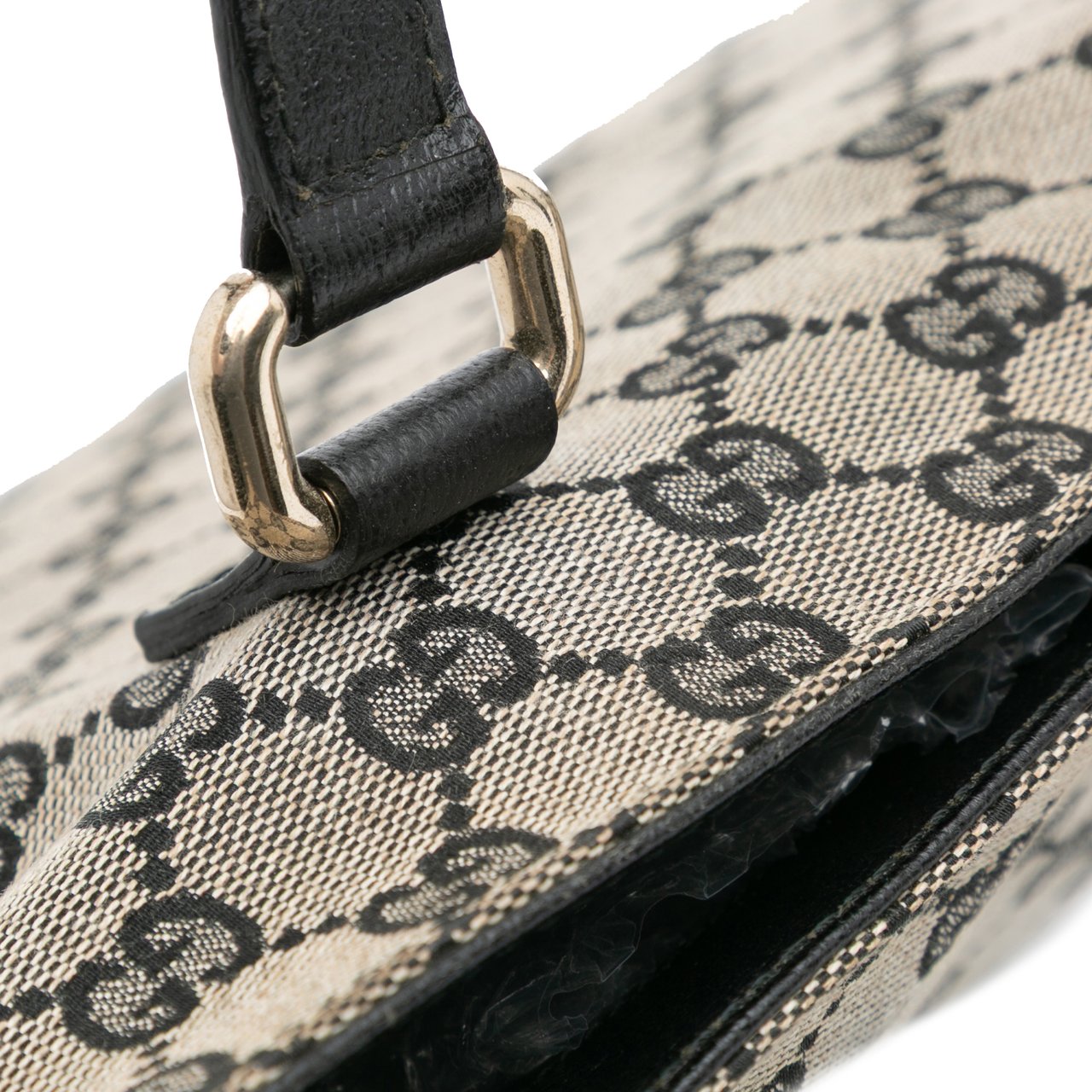 Gucci GG Canvas Tote Bruin