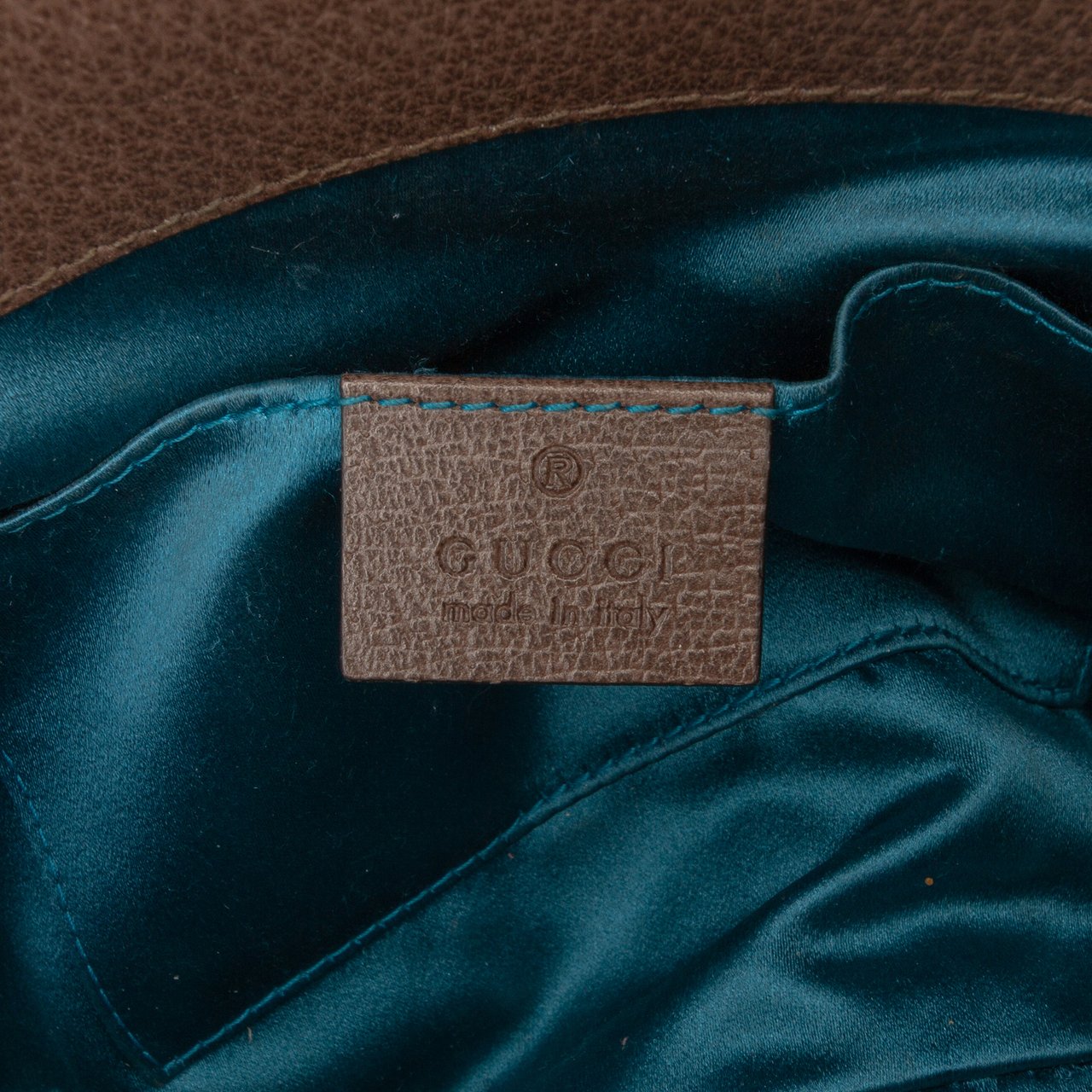 Gucci Small GG Supreme Web Ophidia Chain Crossbody Bruin