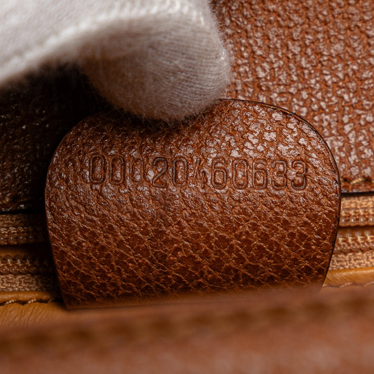 Gucci Calfskin Bamboo Night Bruin