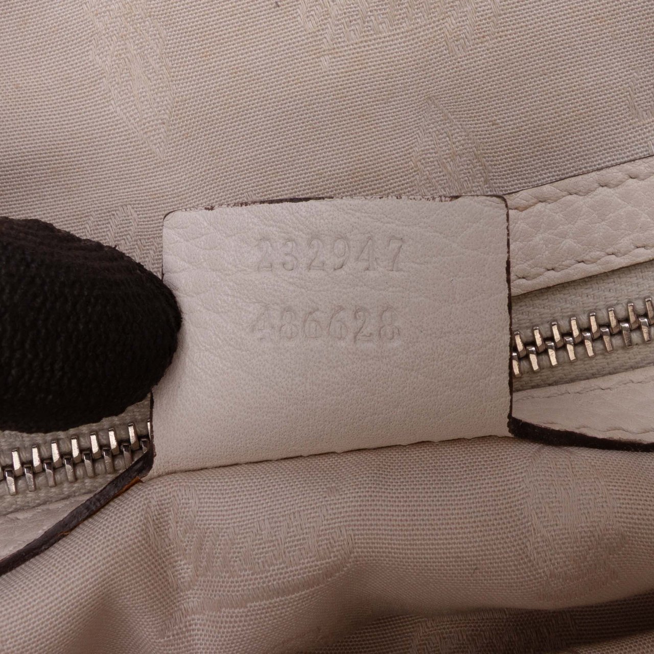Gucci Medium GG Canvas Bamboo Libeccio Tote Bruin