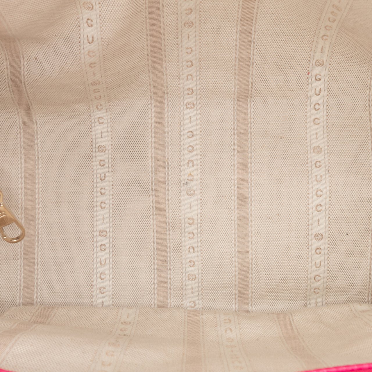 Gucci Calfskin Swing Top Handle Satchel Roze