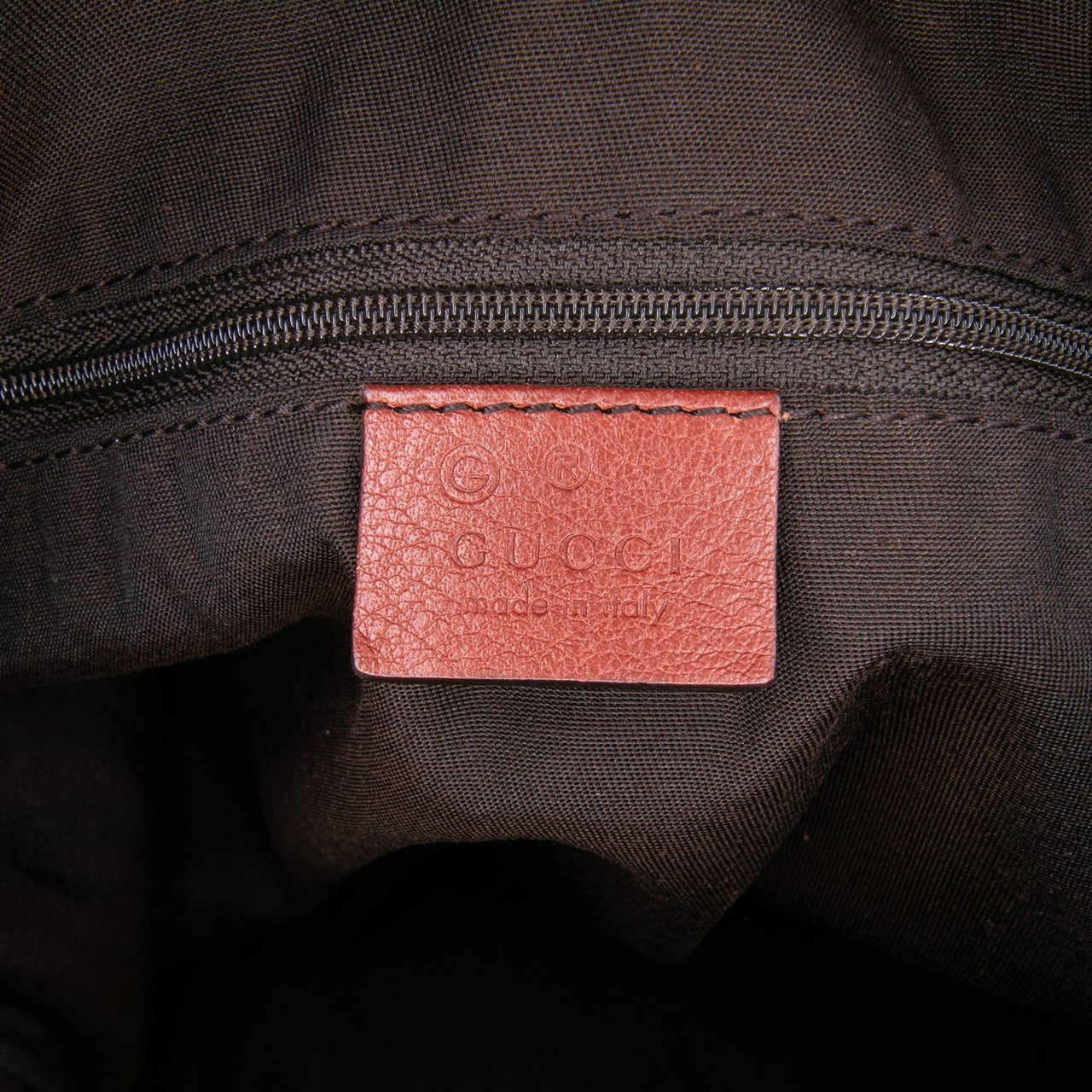 Gucci Guccissima Tender Bamboo Bar Tote Rood