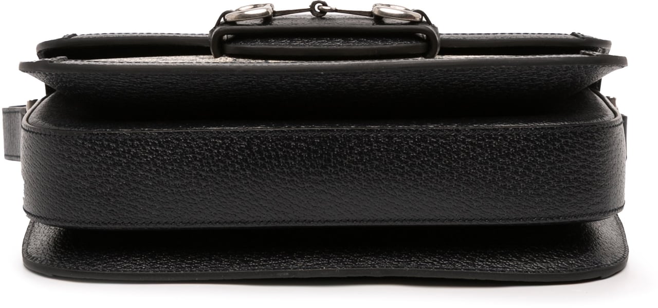 Gucci Medium GG Supreme Horsebit 1955 Shoulder Bag Bruin