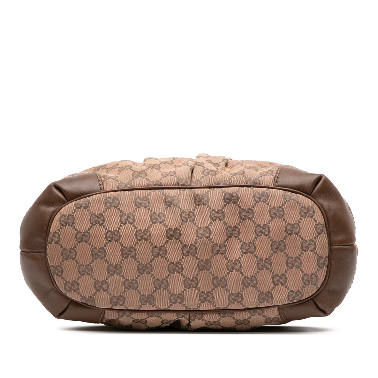Gucci GG Canvas Sukey Satchel Bruin