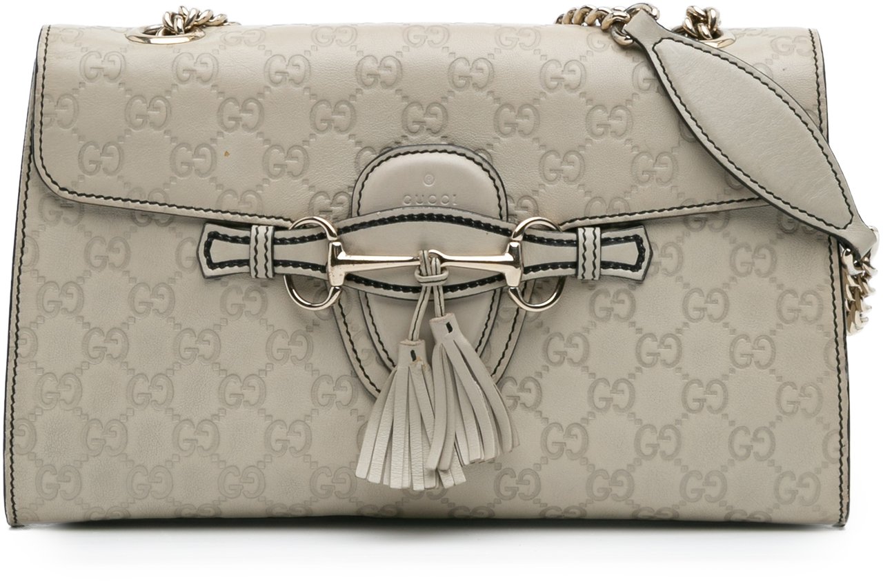 Gucci Medium Guccissima Emily Shoulder Bag Wit