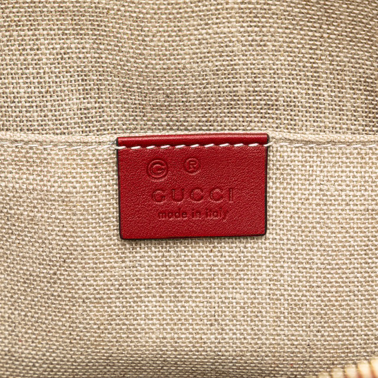 Gucci Mini Microguccissima Dome Satchel Rood