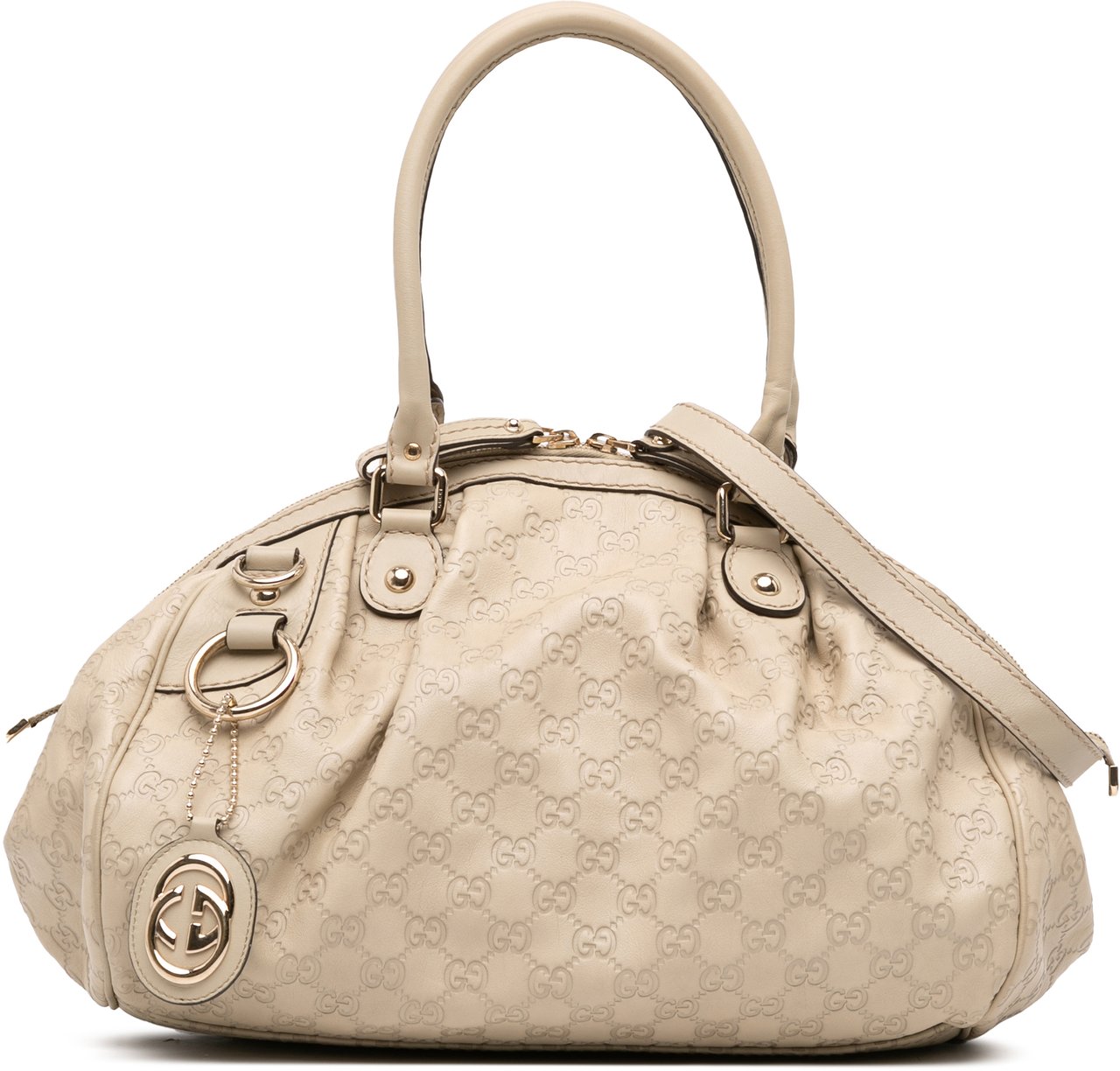 Gucci Guccissima Sukey Satchel Bruin