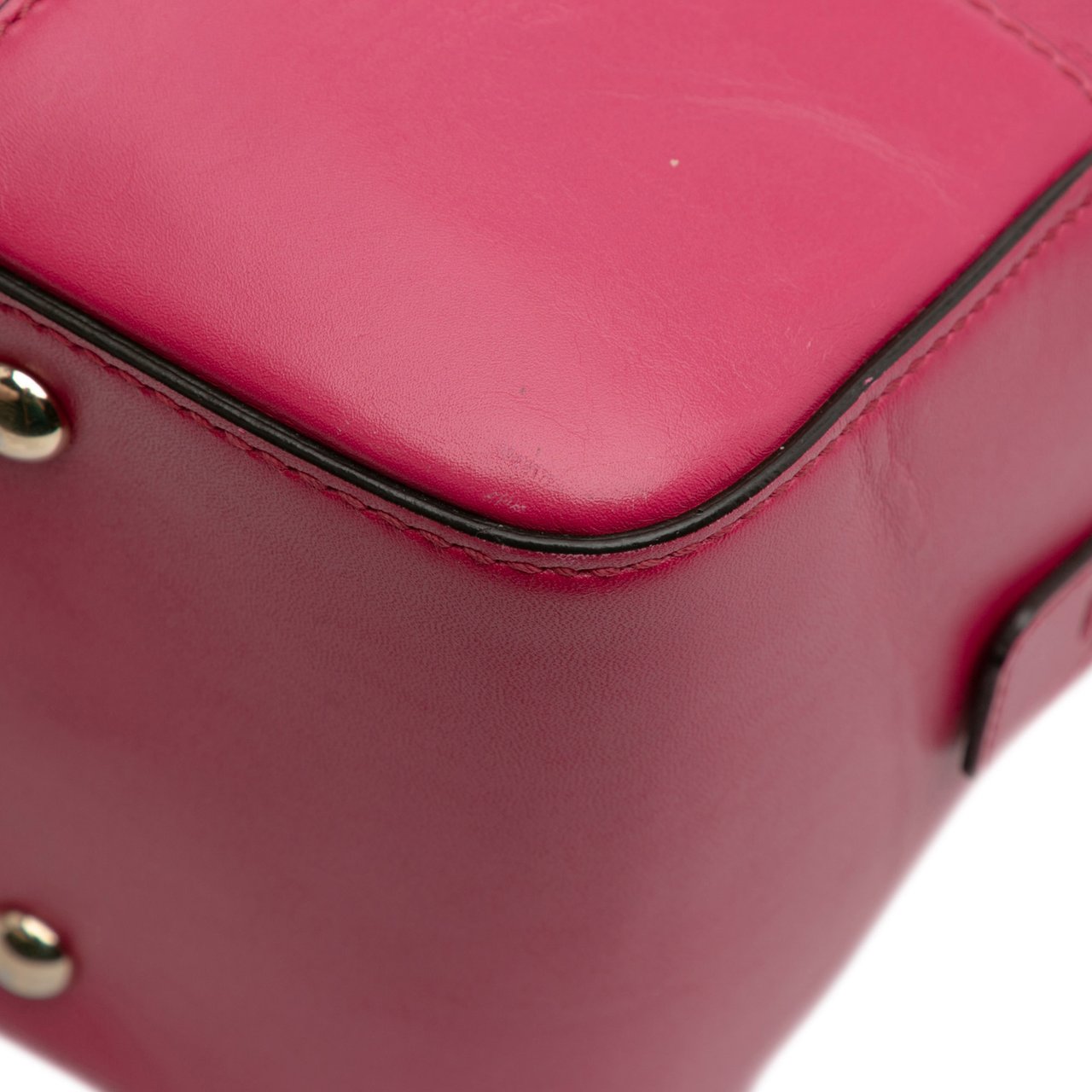 Gucci Diamante Bright Leather Satchel Roze