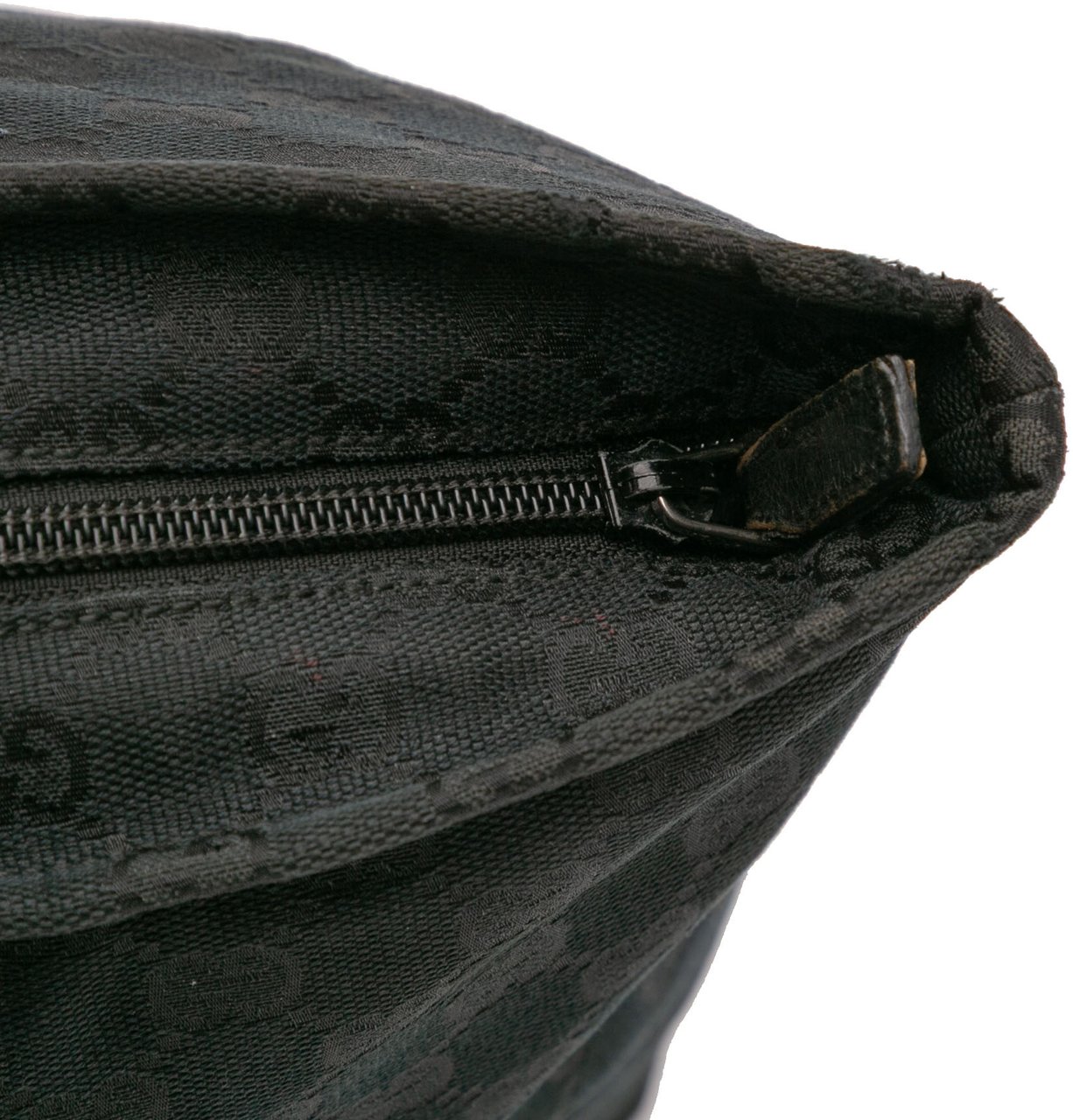 Gucci GG Canvas Web Tote Zwart