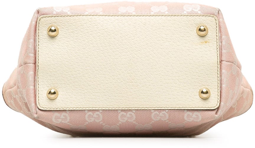 Gucci GG Canvas Eclipse Shoulder Bag Roze