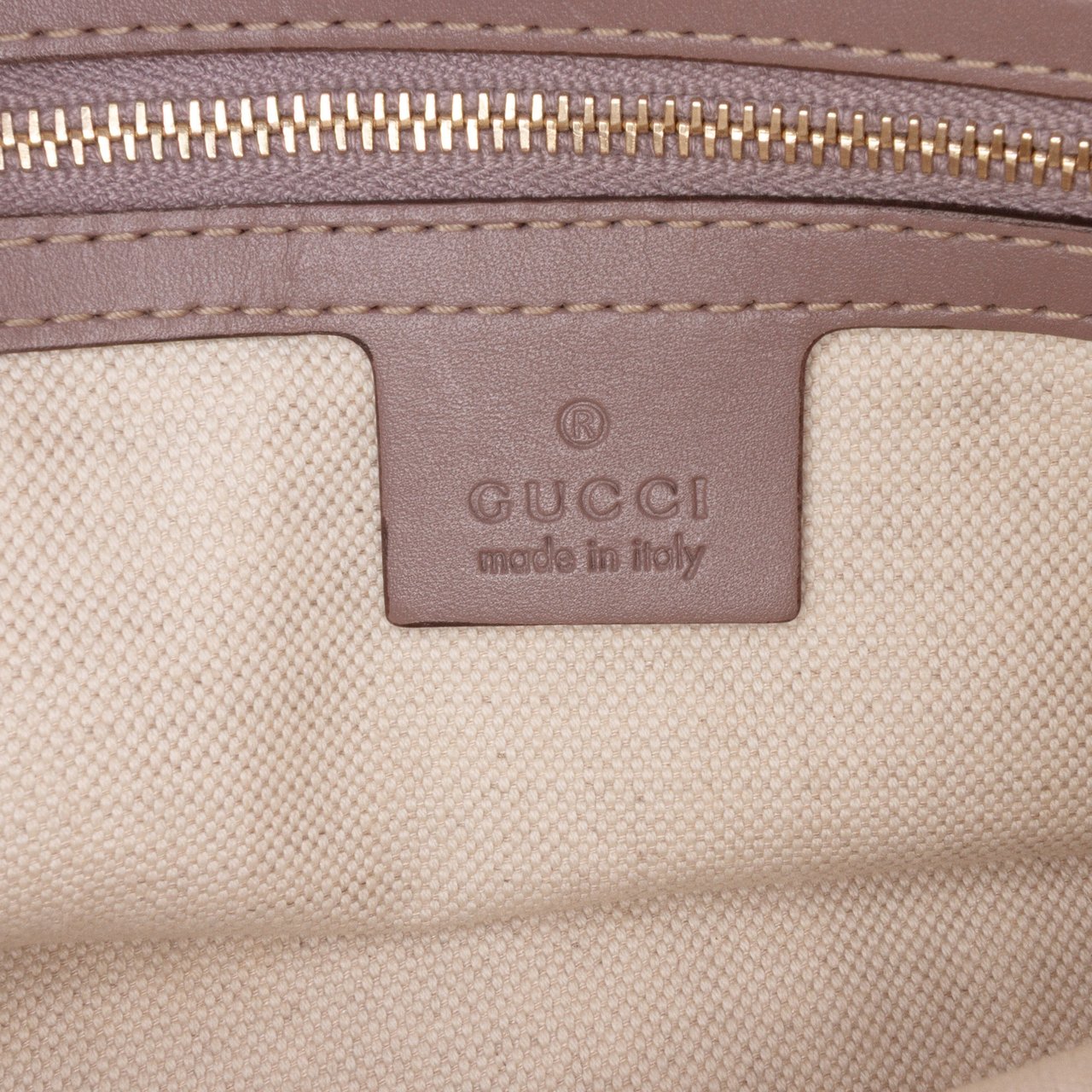 Gucci GG Canvas Mayfair Tote Bruin