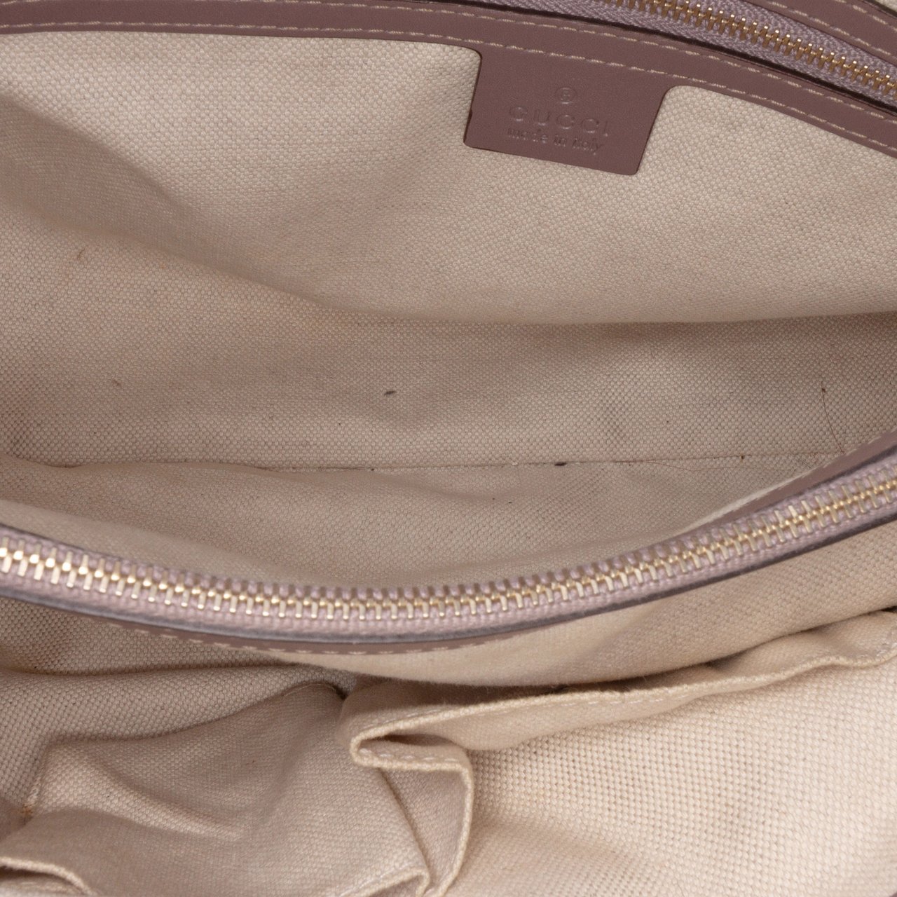 Gucci GG Canvas Mayfair Tote Bruin