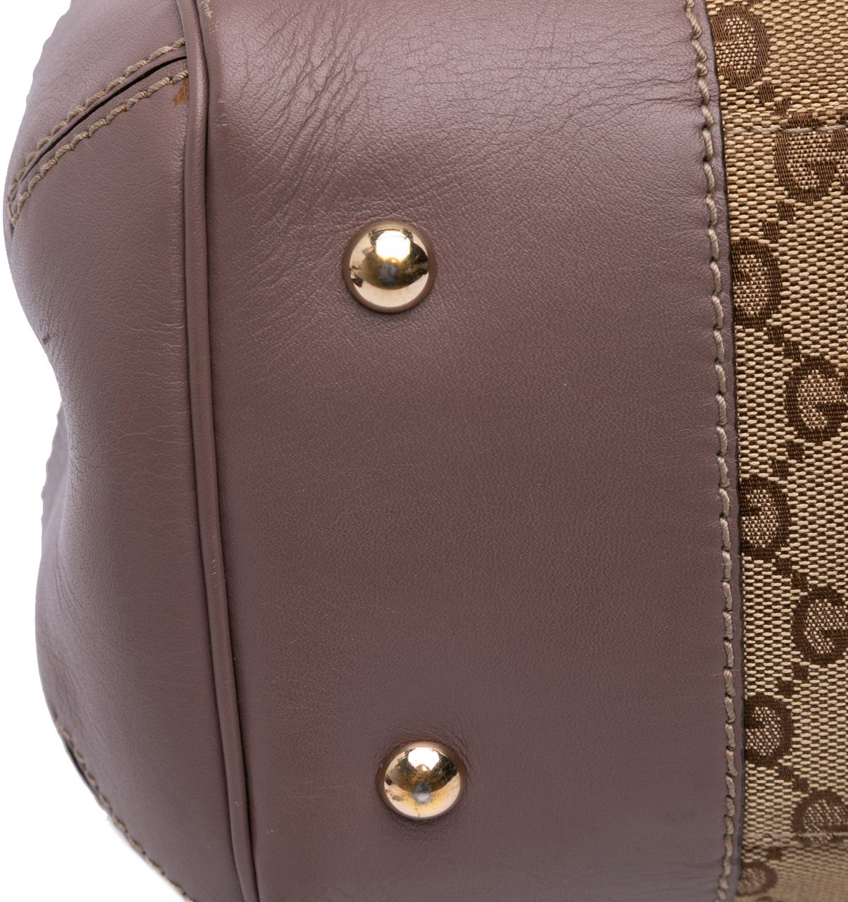 Gucci GG Canvas Mayfair Tote Bruin
