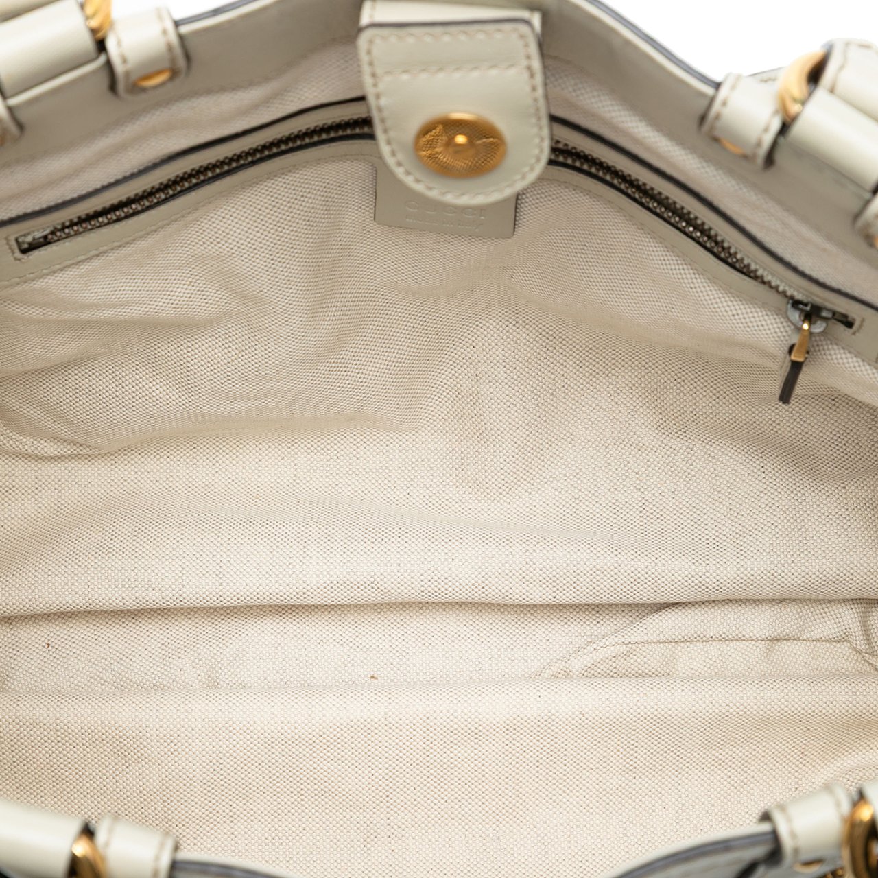 Gucci Guccissima Scarlett Tote Wit