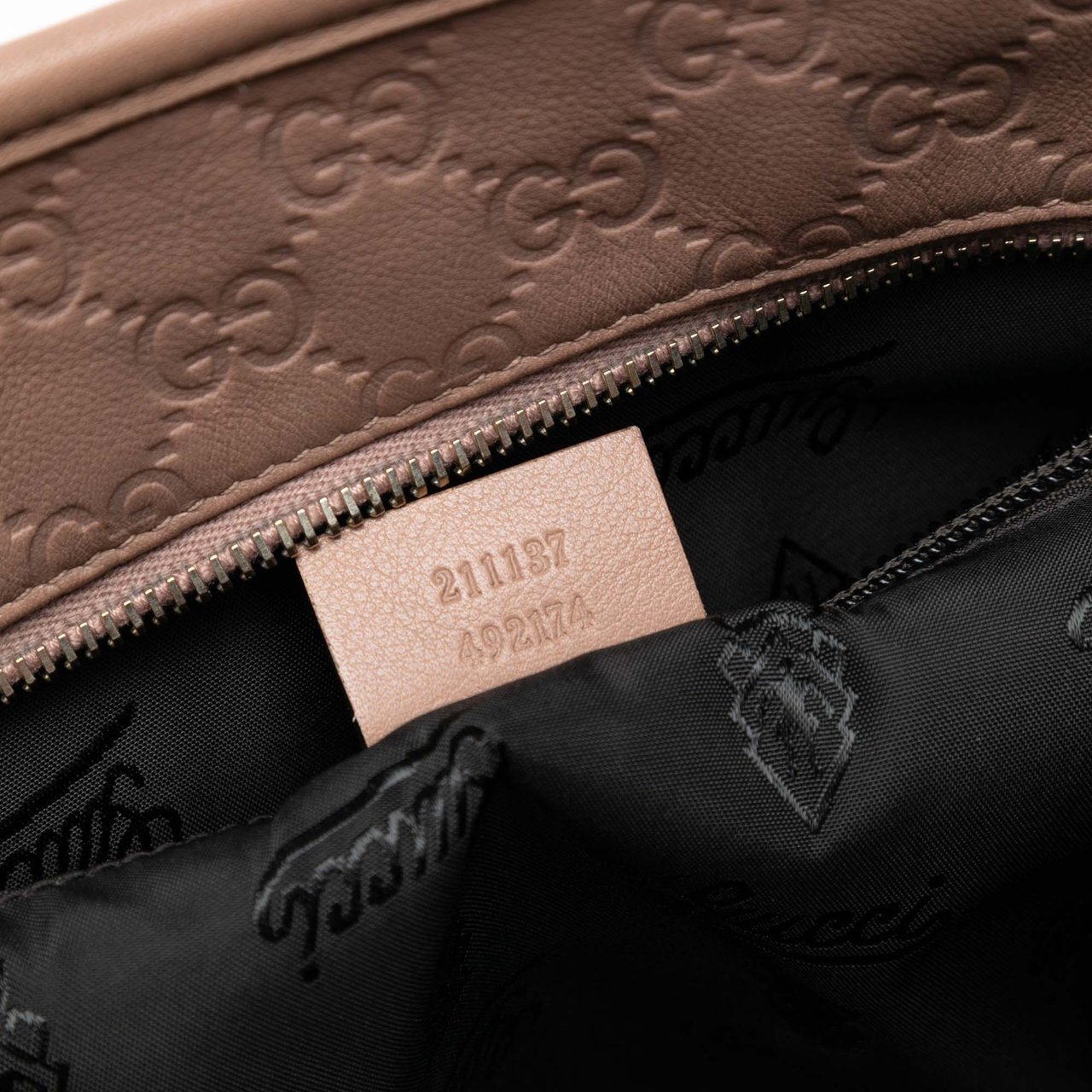 Gucci Medium Guccissima Tote Bruin