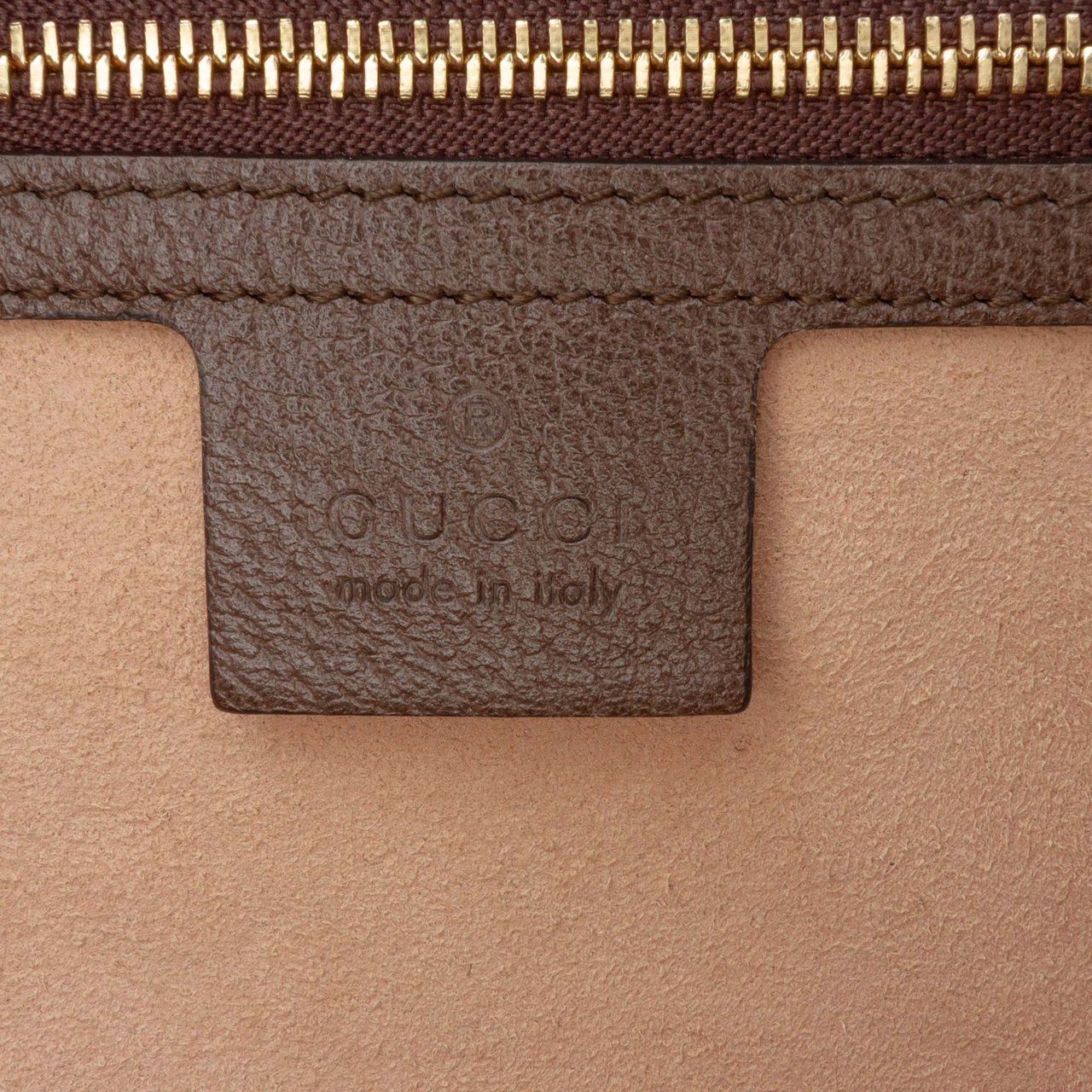 Gucci Small GG Supreme Web Ophidia Satchel Bruin