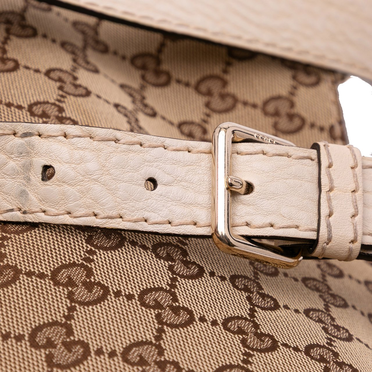 Gucci GG Canvas Charlotte Crossbody Bruin