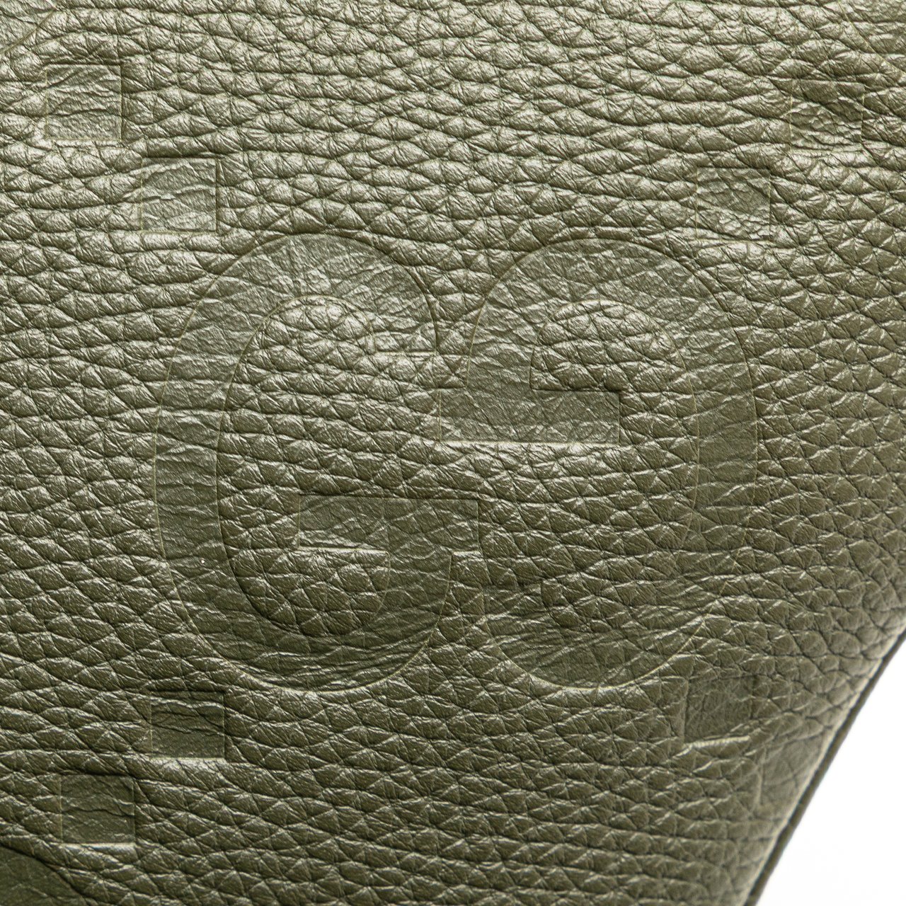 Gucci Small Leather Jumbo GG Belt Bag Groen