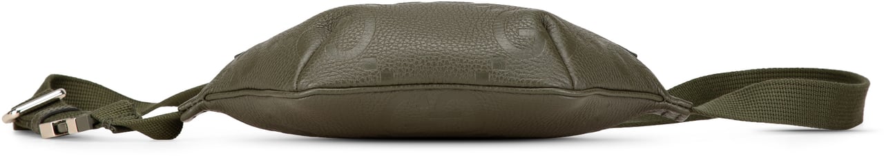 Gucci Small Leather Jumbo GG Belt Bag Groen