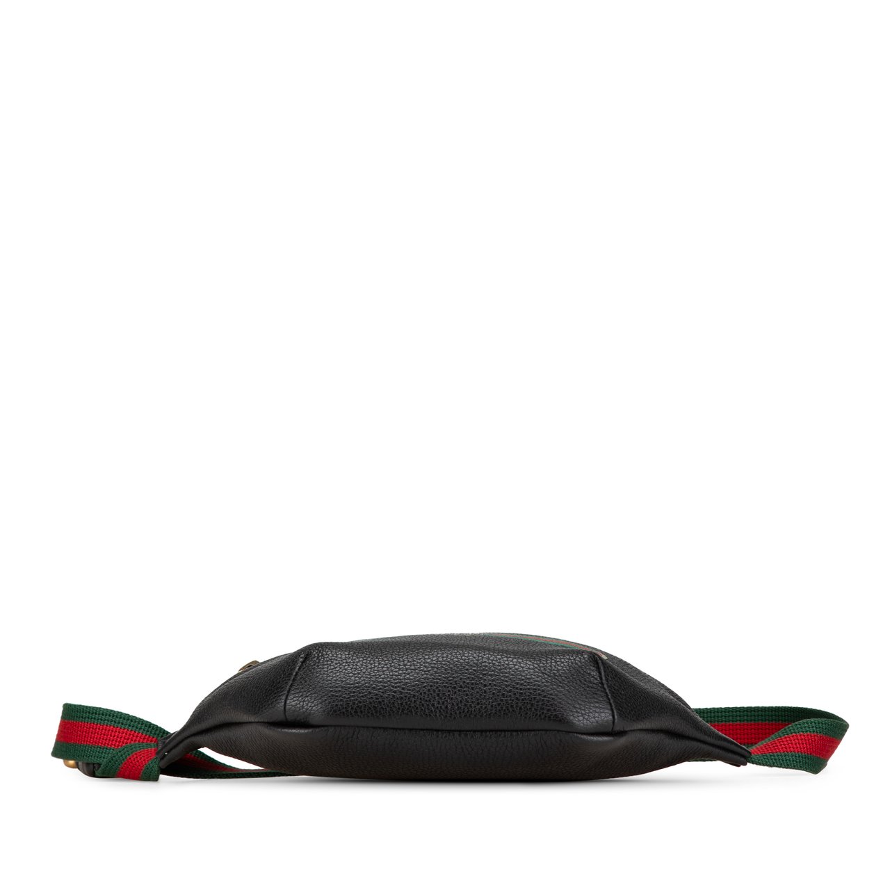 Gucci Leather Logo Belt Bag Zwart