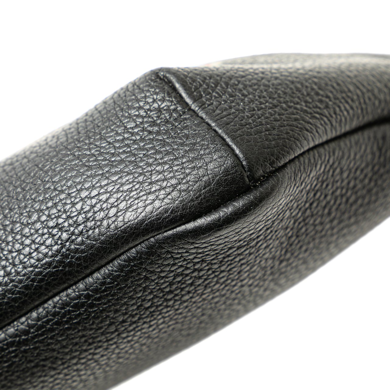 Gucci Leather Logo Belt Bag Zwart
