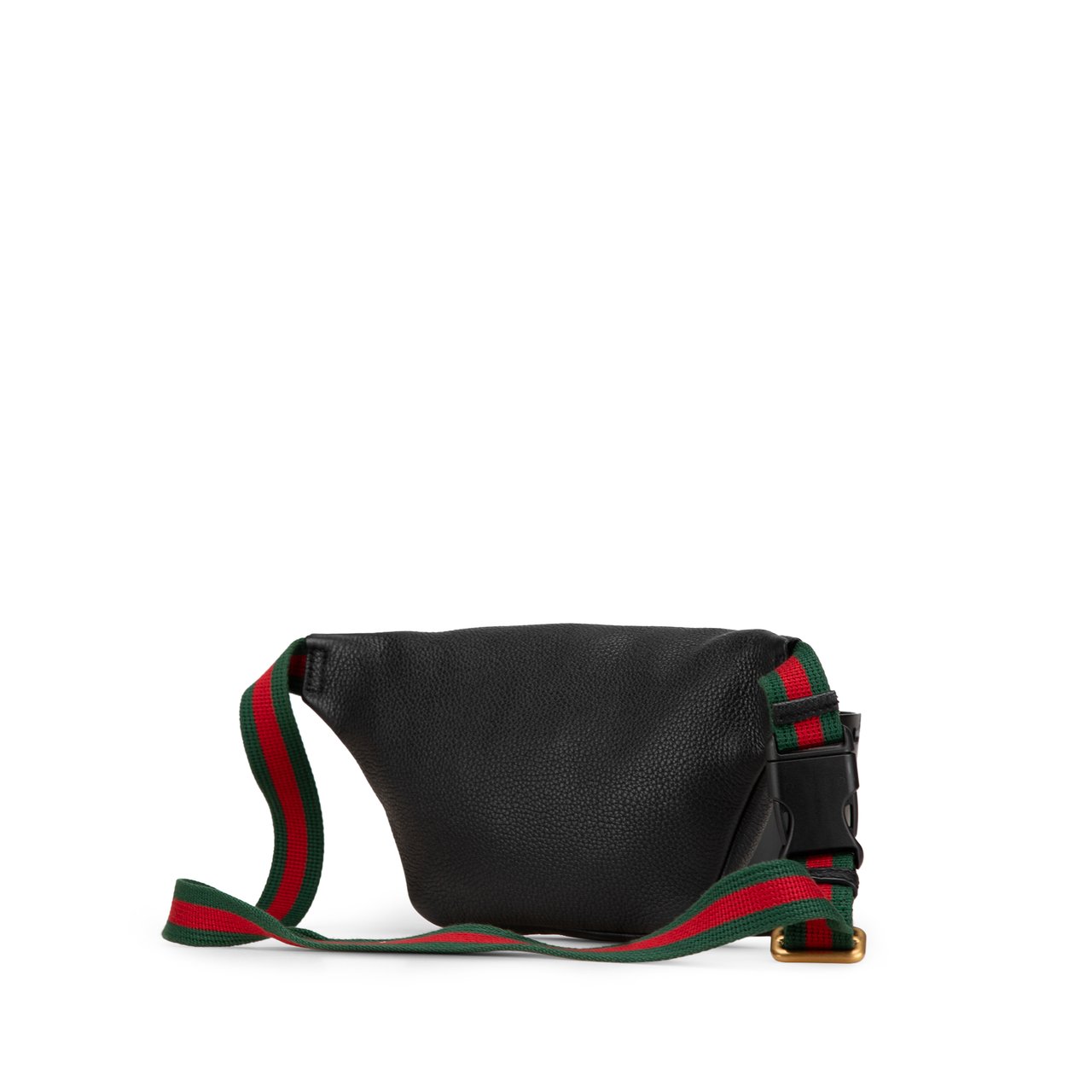 Gucci Leather Logo Belt Bag Zwart