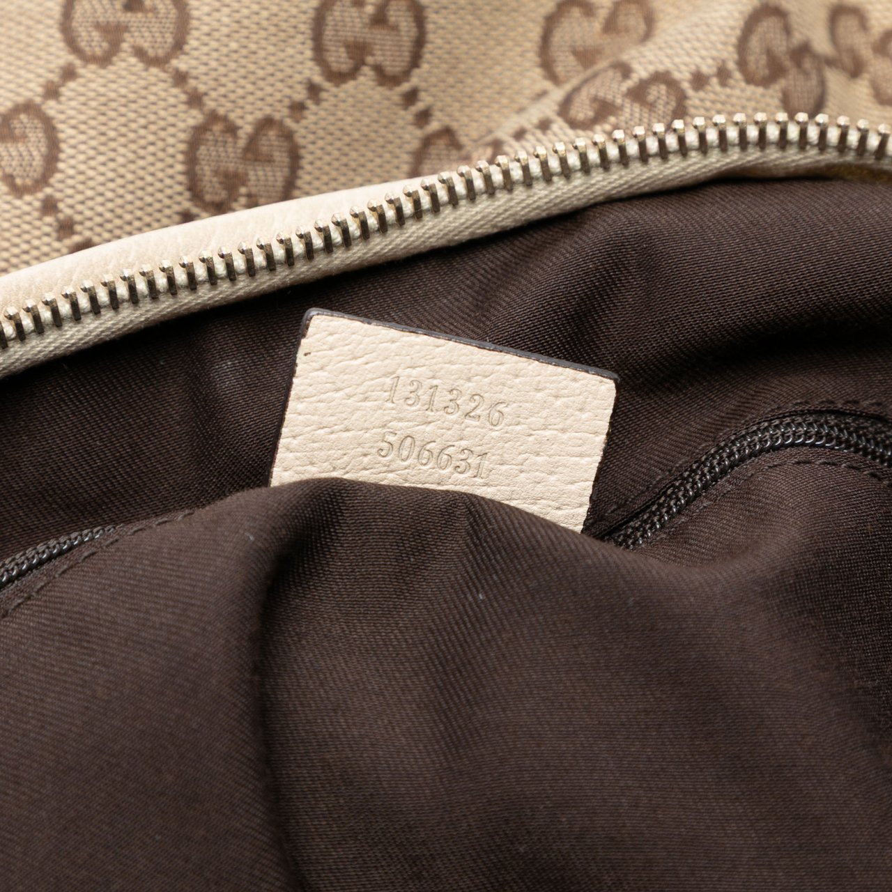 Gucci GG Canvas Abbey D Ring Crossbody Bruin