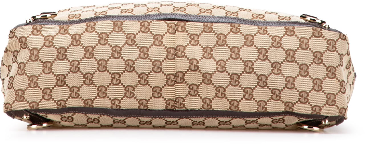 Gucci GG Canvas Abbey D Ring Tote Bruin