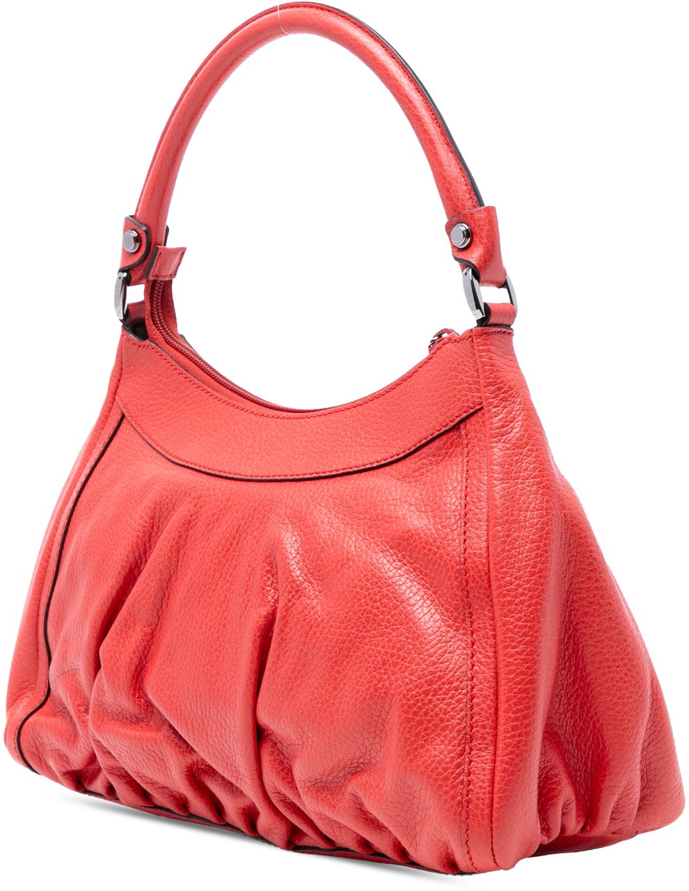 Gucci Leather Abbey D Ring Shoulder Bag Rood