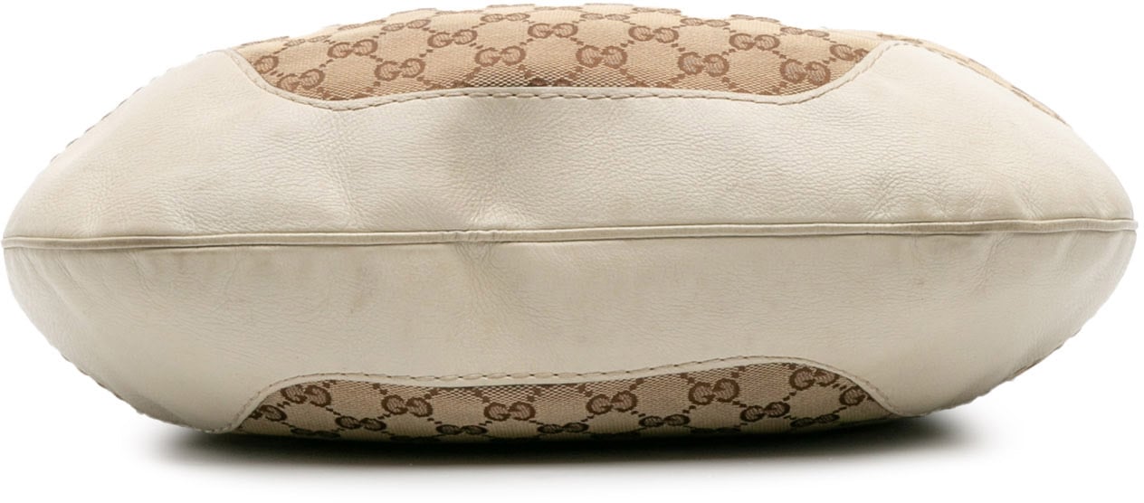Gucci GG Canvas Charlotte Hobo Bruin
