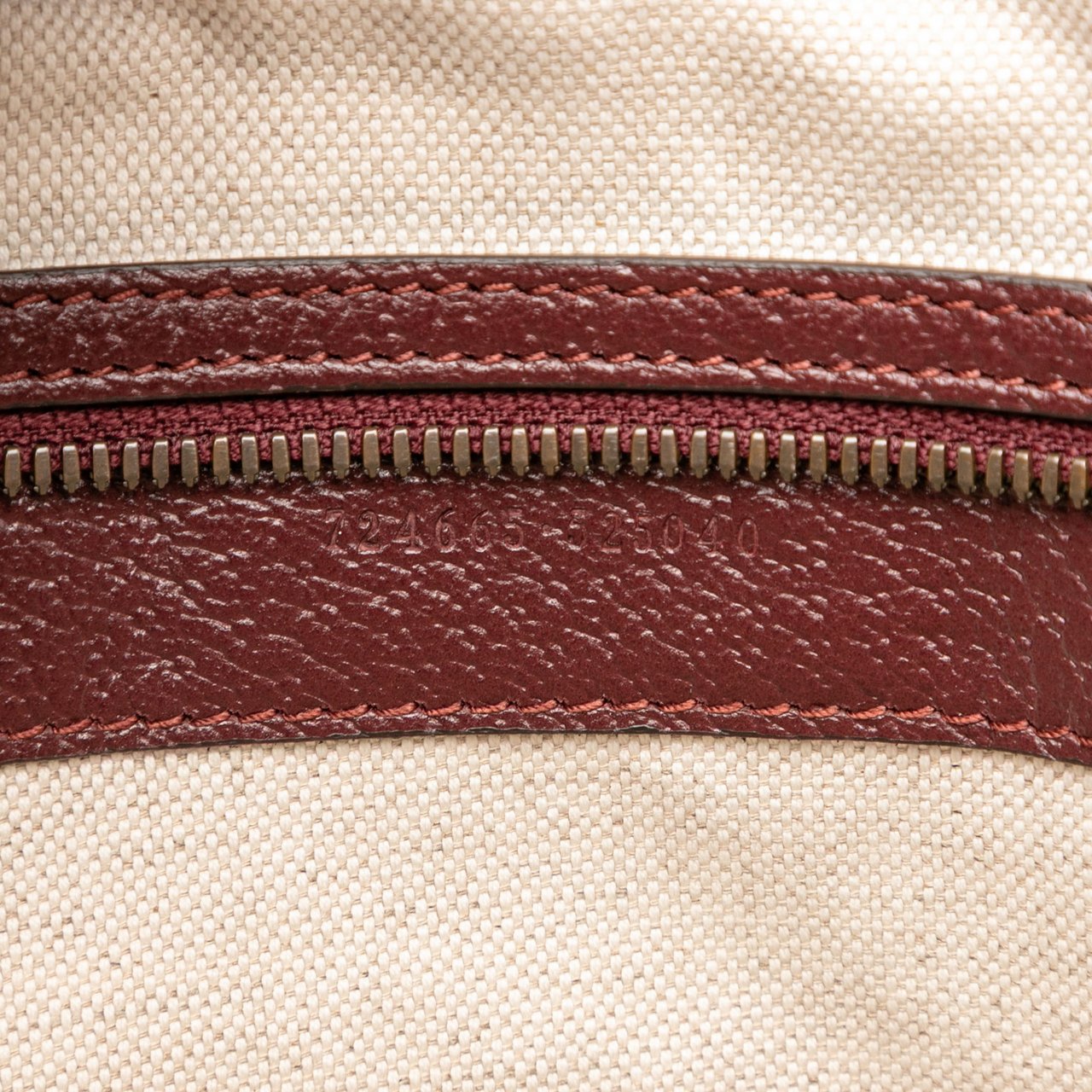 Gucci Medium GG Supreme and Quilted Mini GG Canvas Double G Tote Rood