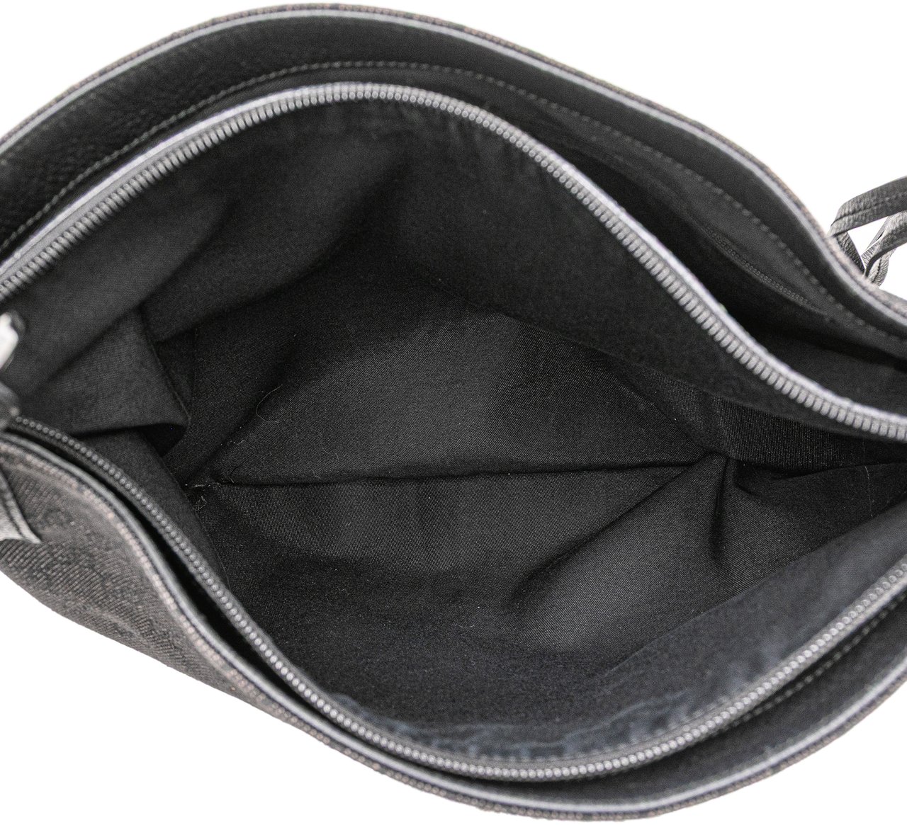 Gucci Large GG Denim Hobo Zwart