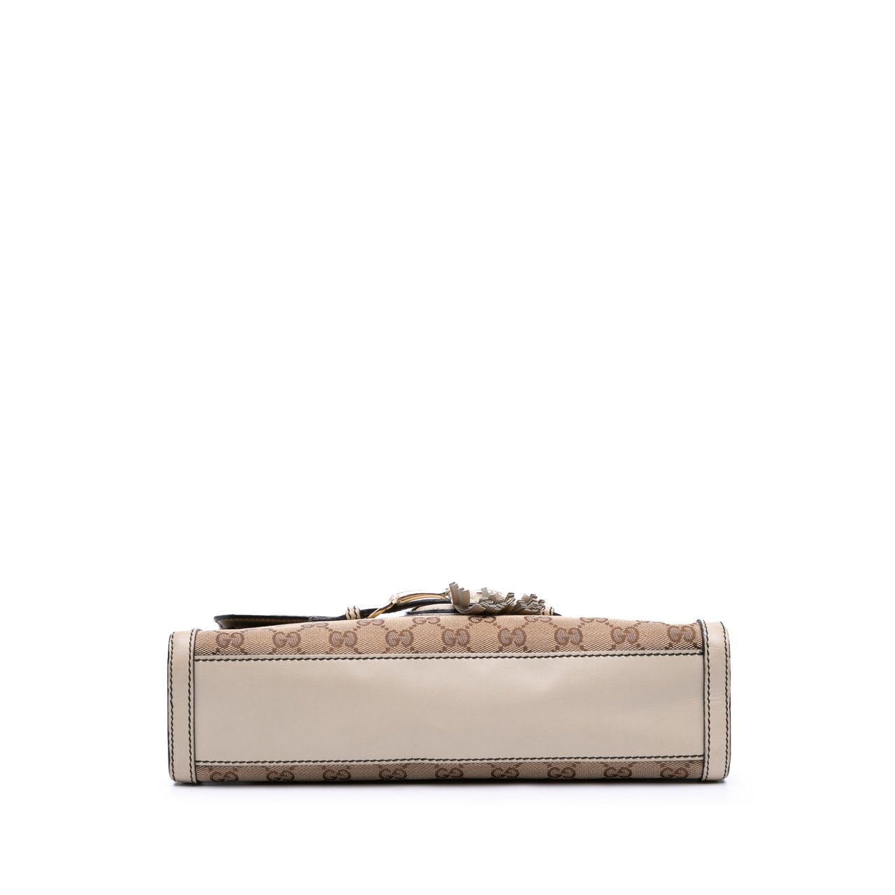 Gucci Medium GG Canvas Emily Shoulder Bag Bruin
