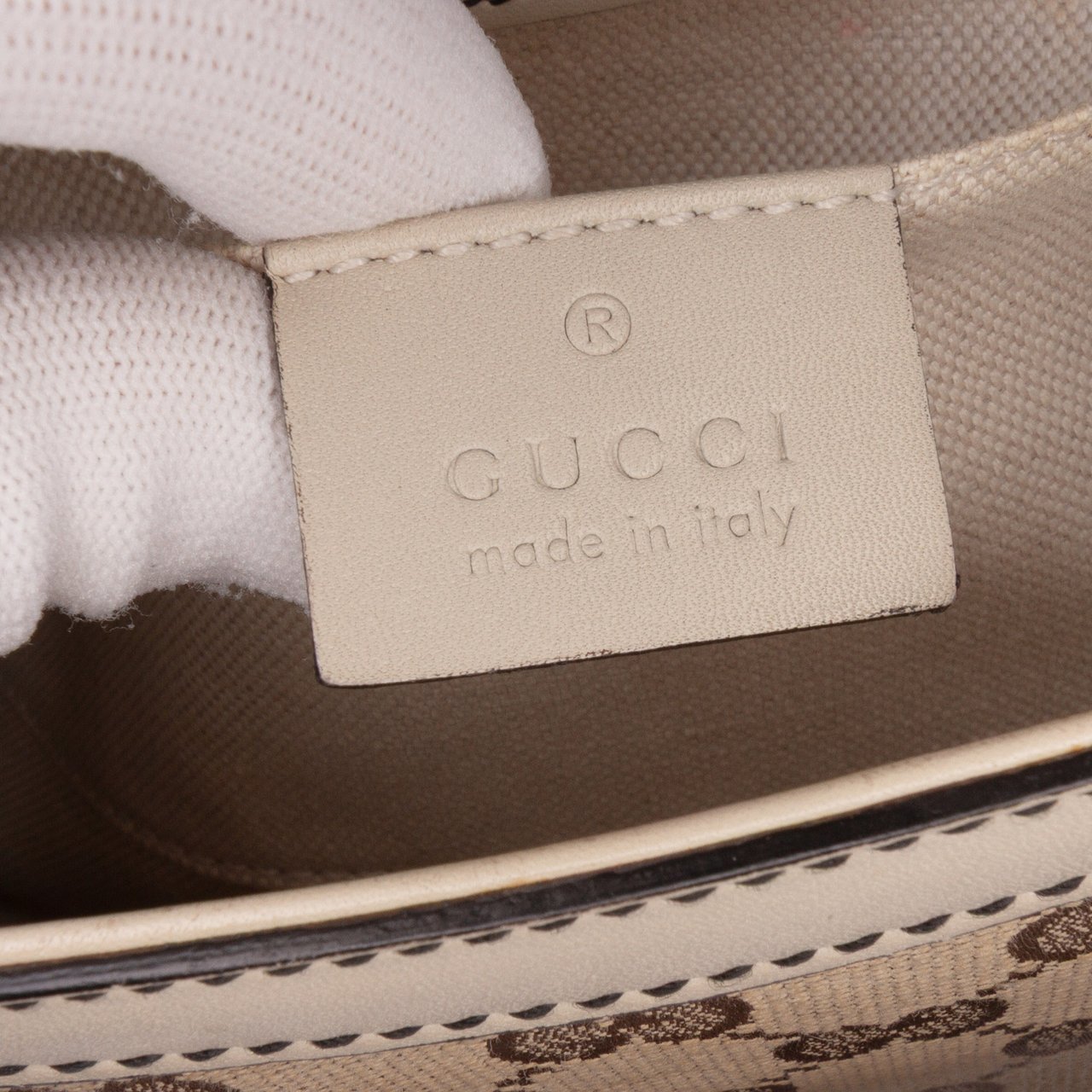 Gucci Medium GG Canvas Emily Shoulder Bag Bruin