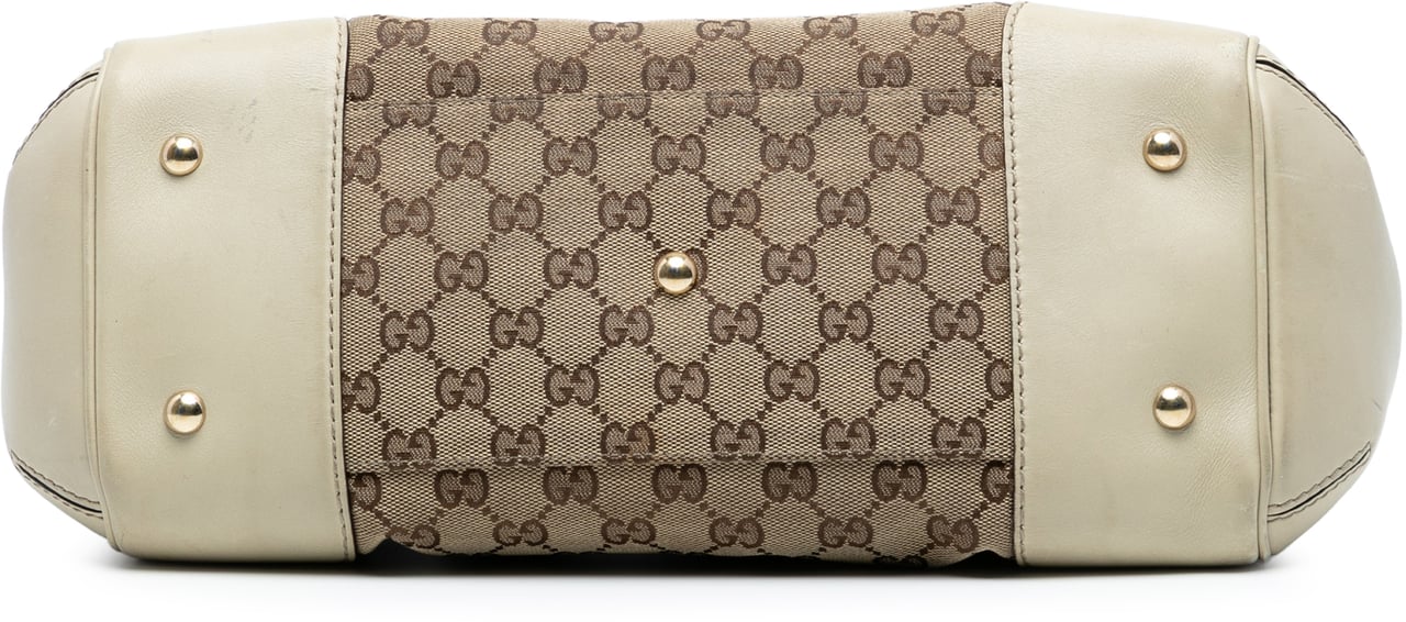 Gucci GG Canvas Mayfair Tote Bruin