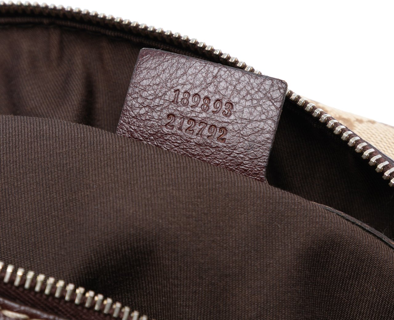 Gucci GG Canvas Horsebit Nail Boston Bag Bruin