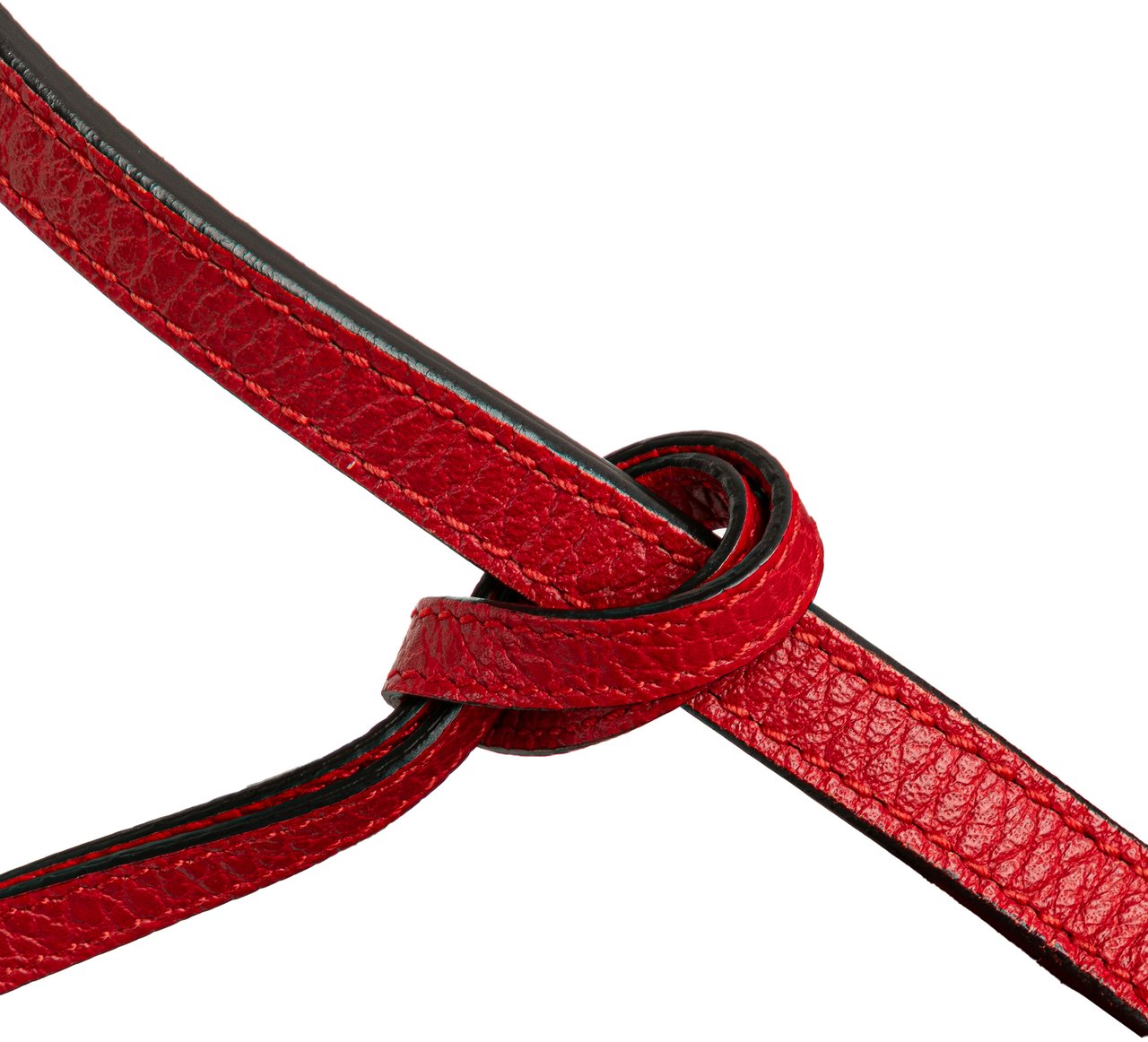 Gucci Medium Leather Swing Tote Rood