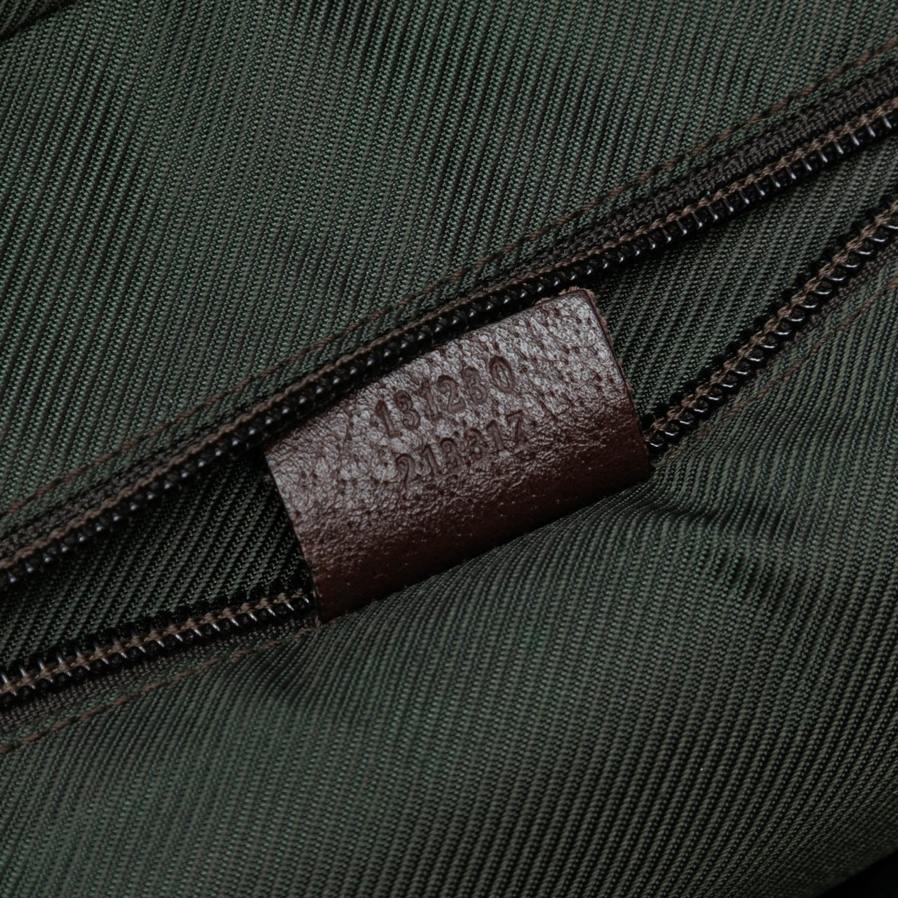 Gucci GG Canvas Web Tote Bruin