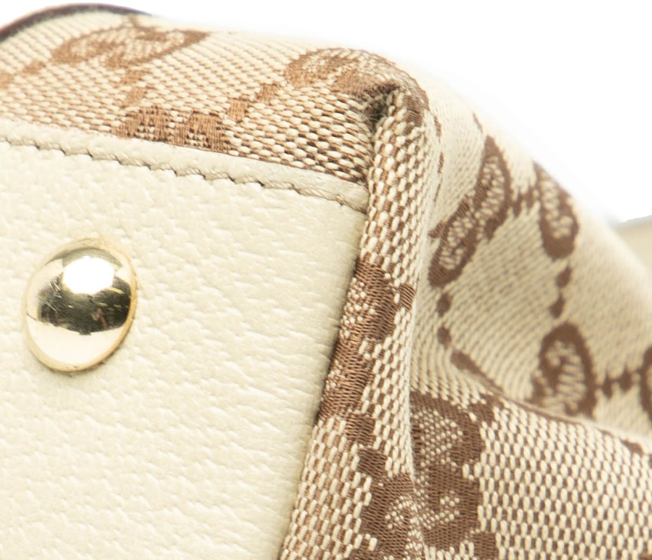 Gucci GG Canvas Abbey D Ring Tote Bruin