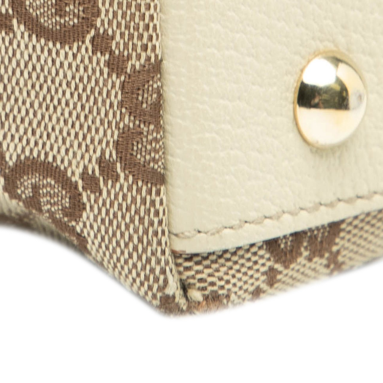 Gucci GG Canvas Abbey D Ring Tote Bruin