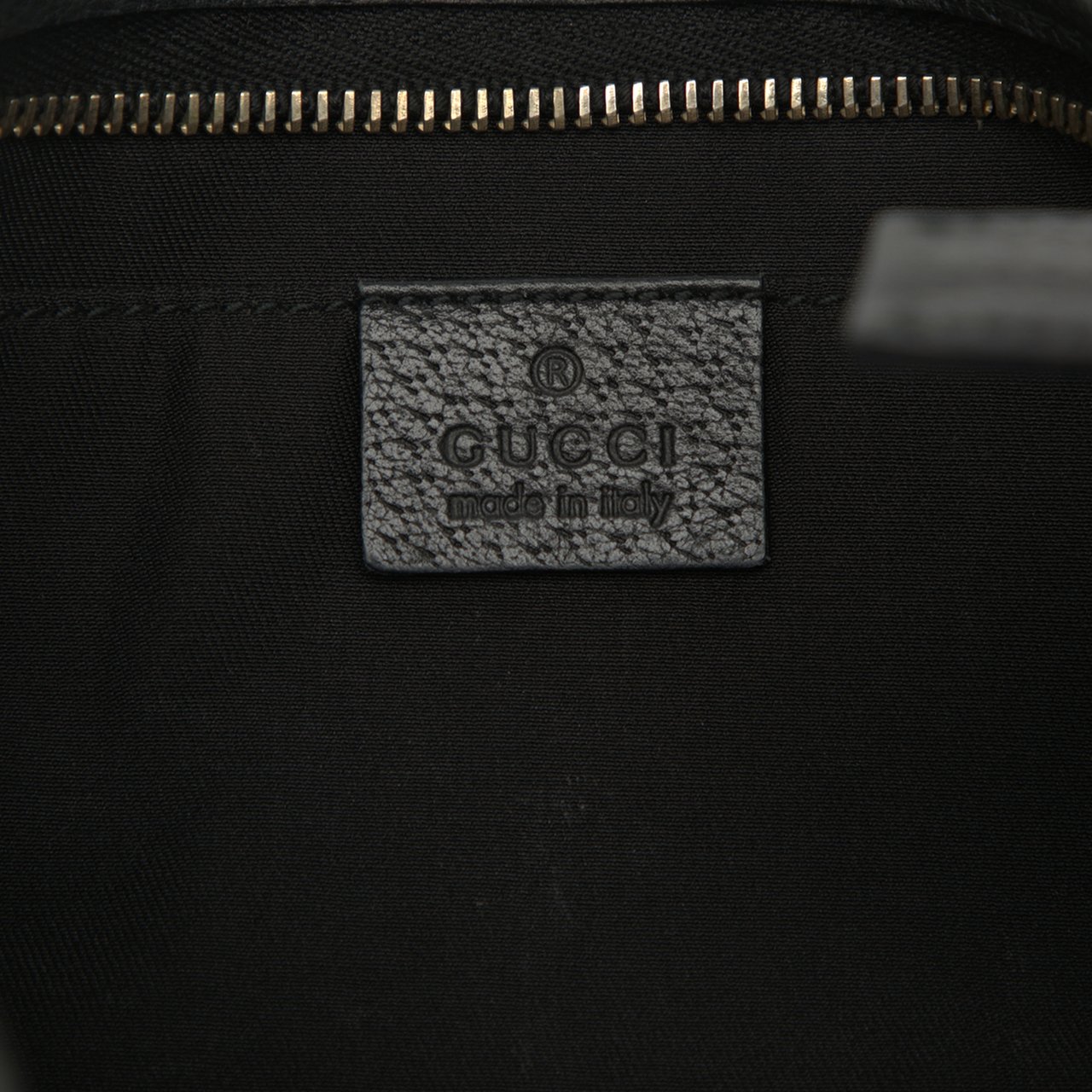 Gucci GG Canvas Abbey D Ring Pochette Zwart