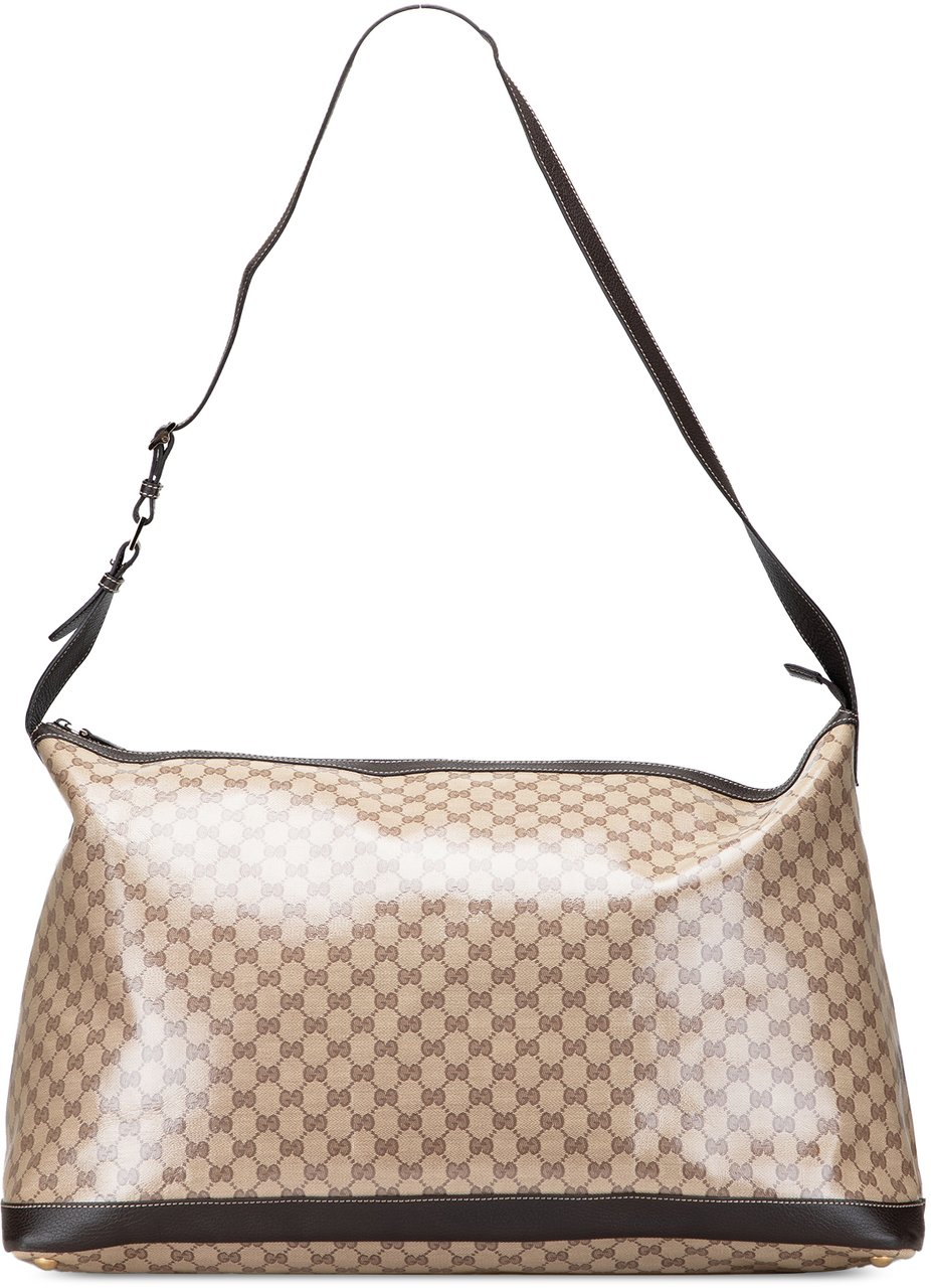 Gucci XL GG Crystal Travel Bag Bruin