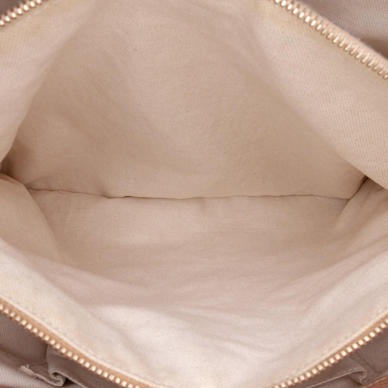 Gucci Large Calfskin Bamboo Shopper Satchel Bruin