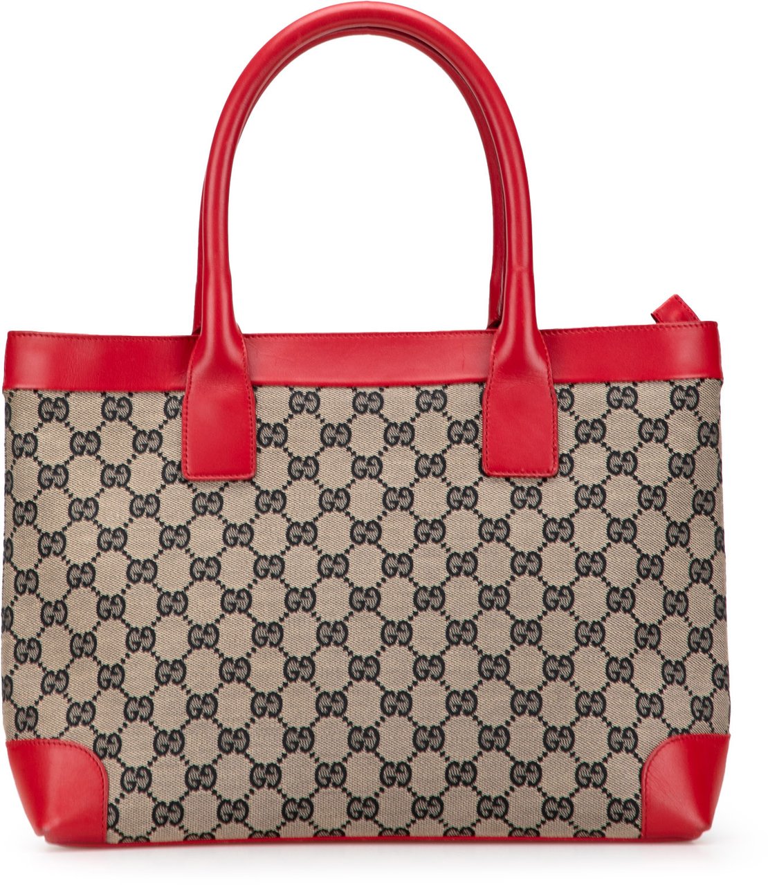 Gucci GG Canvas Tote Bruin