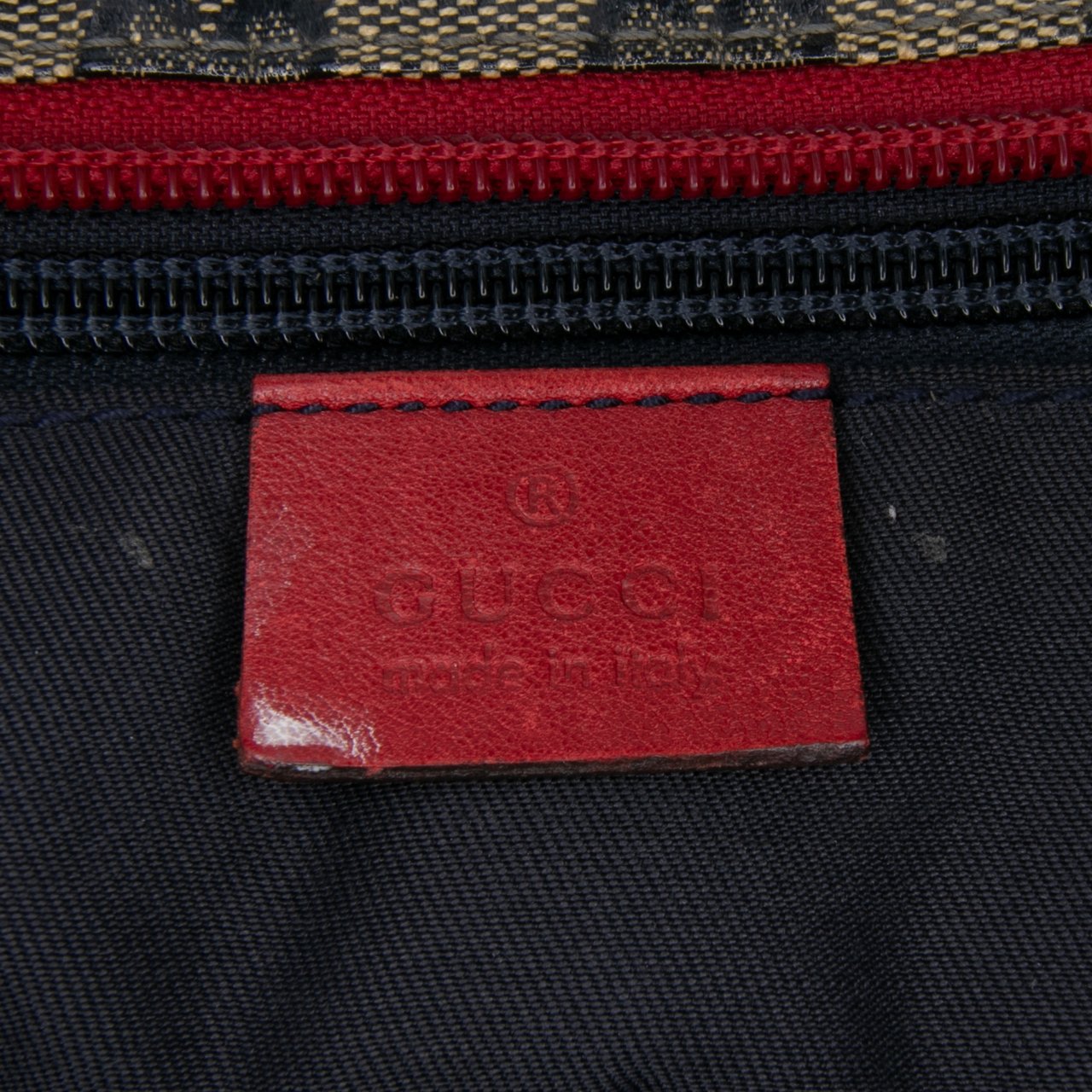 Gucci GG Crystal Web Tote Bruin