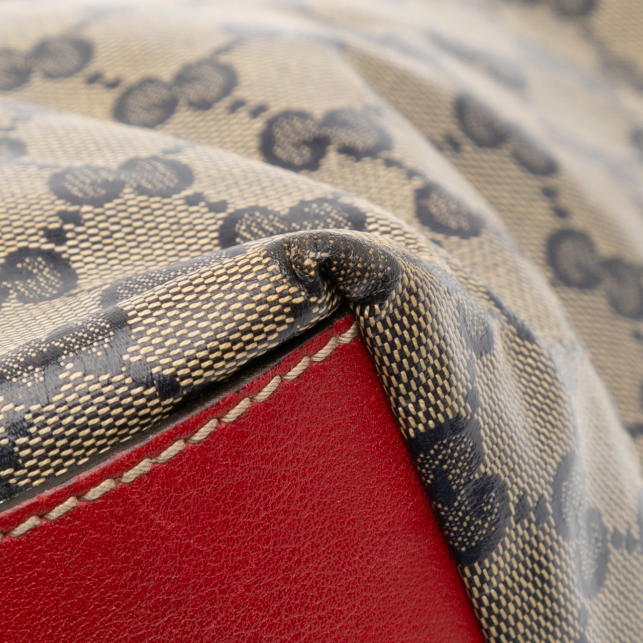 Gucci GG Crystal Web Tote Bruin