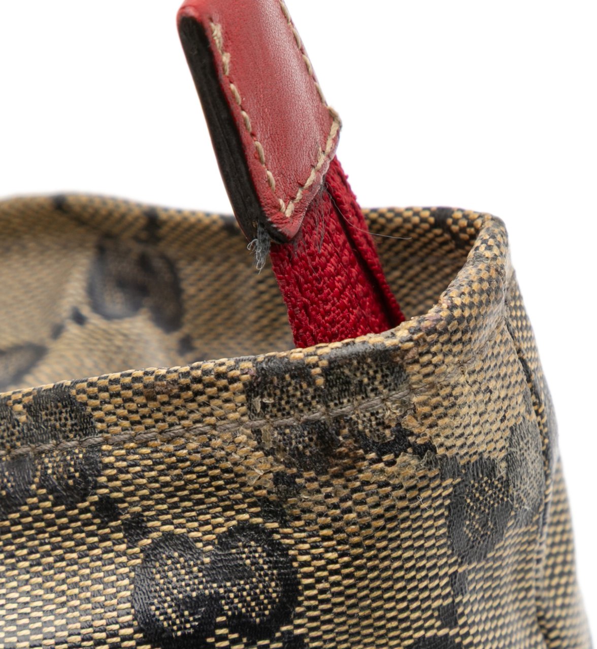 Gucci GG Crystal Web Tote Bruin